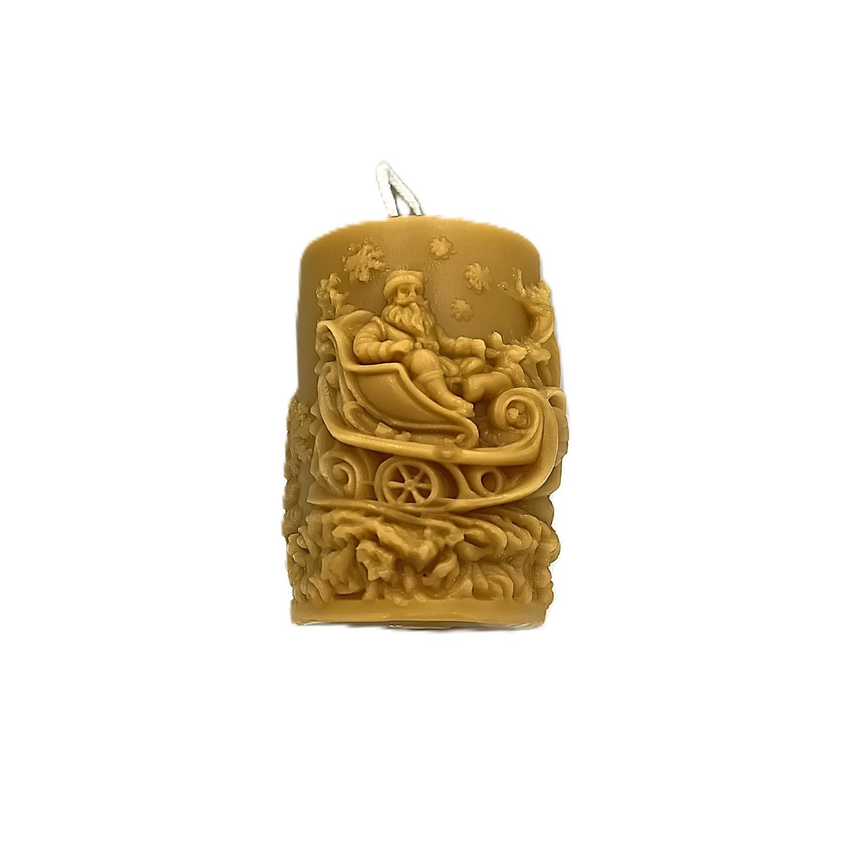 Κερί Άγιος Βασίλης με Έλκηθρο